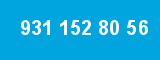 931 152 80 56 931 152 80 56